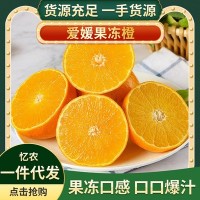 四川愛媛38號果凍橙當季水果現摘橙子整箱批發一件代發